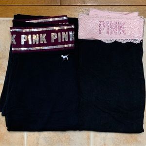 2 Pairs of Victoria’s Secret PINK Leggings